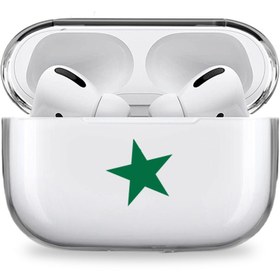 تصویر قاب ایرپاد وینا مدل Green star - Airpods Pro 2 