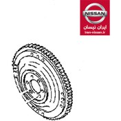 تصویر سنگ فلایویل پاترول 6 سیلندر نیسان موتور 