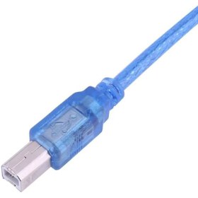 تصویر کابل Usb نوع A به نوع B مناسب برای انواع بردهای کنترلی Usb cable type A to type B is suitable for all types of control boards