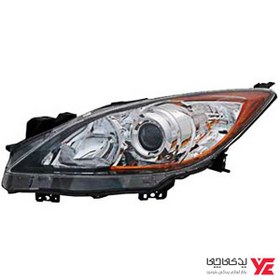 تصویر چراغ جلو چپ مزدا ۳ نیو 