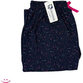 تصویر شلوار پنبه ای راحتی زنانه سایز xl کد 11 