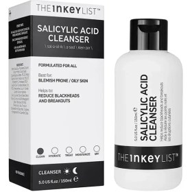 تصویر شوینده سالیسیلیک اسید اینکی لیست حجم 150 میلی لیتر THE INKEY LIST SALICYLIC ACID CLEANSER 150ml