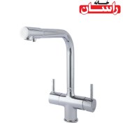 تصویر شیر ظرفشویی راسان مدل لیان دو منظوره کروم 