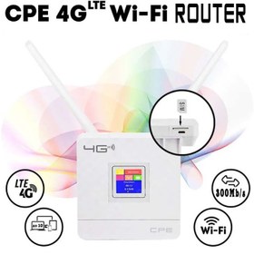 تصویر مودم روتر بی سیم 4G LTE CPE مدل CPF903 