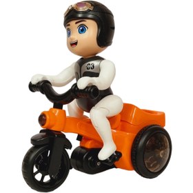 تصویر اسباب بازی موتور سوار موزیکال کد ۱۴۳۲ 