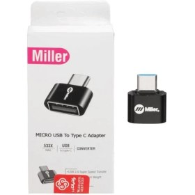 تصویر مبدل OTG میلر مدل 203 Miller USB-C OTG Model 203