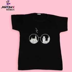 تصویر تیشرت دخترانه طرح عینک کد 1940 Girls T-shirt design glasses code 1940