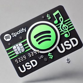 تصویر گیفت کارت اسپاتیفای آمریکا | Spotify Giftcard (USD) 