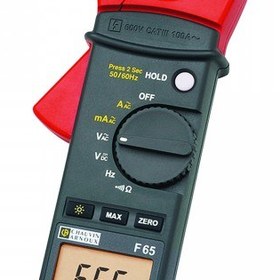 تصویر کلمپ متر نشتی جریان کاوین آرنوکس مدل F65 دیجیتالی Chauvin Arnoux F65 Multimeter Clamps For Leakage Current