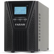 تصویر یو پی اس آنلاین 1KVA فاران مدل Titan Plus بدون باتری 