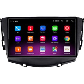 تصویر مانیتور اندروید فابریک لیفان X60 Lifan X60 fabric Android monitor