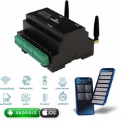 تصویر رله هوشمند 4 کانال هانتک مدل WIFI+SMS+RF 