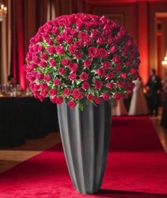 تصویر جام گل رز لاکچری – کد 388 