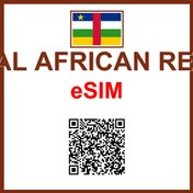تصویر ای‌سیم جمهوری آفریقای مرکزی | eSIM Central African Republic 