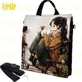تصویر کیف دوشی طرح دختر کد KD49 