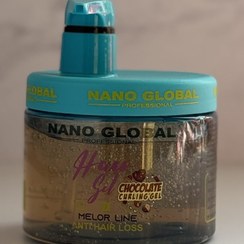 تصویر ژل فیکس گیاهی و ضد ریزش برند نانوگلوبال رنگ ابی - فروشگاه فرلیکا 
