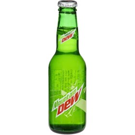 تصویر نوشابه گازدار مانتن دوو شيشه 250 ميل DEW مدل Mountain Dew Mountain Dew Soft Drink 250ml