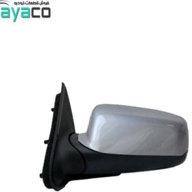 تصویر آینه بغل پژو 405 طرح جدید (خرگوشی) برقی سمت راننده side mirror 405 Left