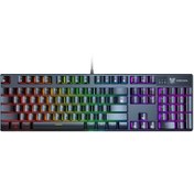 تصویر کیبورد مخصوص بازی اونیکوما مدل G27 RGB Onikoma G27 RGB gaming keyboard