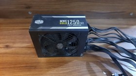 تصویر پاور کولرمستر 1250 وات مدل COOLERMASTER MEW GOLD 1250W V2 (استوک) 