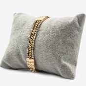 تصویر دست بند زنانه دور نگین طرح جواهر ژوپینگ 