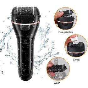 تصویر سنگ پا برقی مدل ZCA018 و کیت پدیکور 