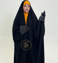 تصویر چادر عربی جده جواهردوزی سوگند 