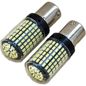 تصویر لامپ خودرو مدل فندقی 144تایی بسته دو عددی 