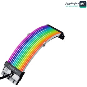 تصویر کابل نورپردازی مالتی کانکتور لیان لی مدل Strimer Plus V2 3×8 Pin RGB Lian-Li Strimer Plus V2 3×8 Pin RGB Lighting Cable