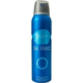 تصویر اسپری بدن داوینچی ژک سافJacsaf Da vinci مردانه-حجم 150میل ا body spray jacsaf Da Vinci For Men 