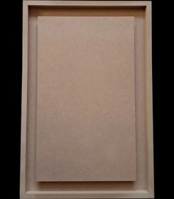 تصویر بیس خام MDF جزیره مستطیل سایز ۴۰*۸۰ 