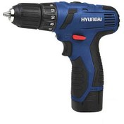 تصویر دریل شارژی هیوندای مدل HP214L-CD ا HYUNDAI HP214L-CD Cordless Driver Drill HYUNDAI HP214L-CD Cordless Driver Drill