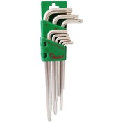 تصویر ست آلن بلند T ستاره ای 9 عددی 10تا50 روکارتی کمری هنس HANS مدل 16742-29T 