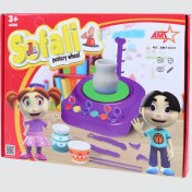 تصویر دستگاه سفالگری اسباب بازی 