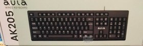 تصویر کیبورد AULA AK205 AULA AK205 USB Wired Keyboard