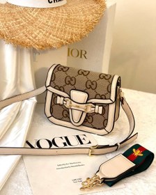 تصویر کیف پاسپورتی زنانه دستی و دوشی اسپرت روزانه دخترانه فانتزی مجلسی مارک گوچی gucci خارجی a++ gucci