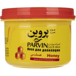 تصویر موم سرد مخصوص اپیلاسیون عسلی پروین 300 گرم PARVIN COLD WAX 300G