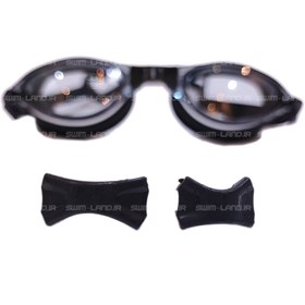 تصویر عینک شنا اسپیدو کلاسیک مشکی کد SGP3 