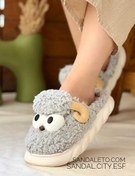 تصویر دمپایی اسلیپر خز دار مَلمل 