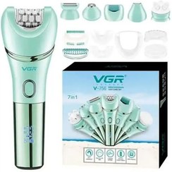 تصویر اپیلاتور زنانه ۷ کاره ضدآب وی جی آر مدل V-756 