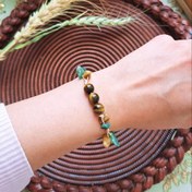 تصویر دستبند مدل تِرا - چشم ببر 