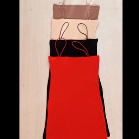 تصویر بند ماکارون بلند مشکی 