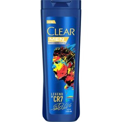 تصویر شامپو مو ضد شوره لجند بای CR7 کلیر حجم 350 میل اورجینال Legend By CR7 anti-dandruff shampoo Clear 350 ML