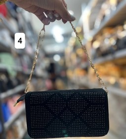 تصویر کیف زنانه نگین دار - طرح 