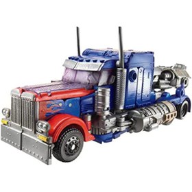 تصویر شخصیت اکشن آپتیموس پرایم از مجموعه ترنسفورمرز - شوالیه آخر برند qiaokai The Last Knight Transformers Optimus Prime Action Figure