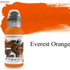 تصویر رنگ تتو ورد قیمتش اورست ارنج اورنج 15 میل 