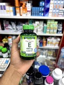 تصویر ویتامین E ضد چین وچروک نیچرز تریث 60 عددی ( ساخت آمریکا ) اصل Nature’s Truth Vitamin E 1000IU