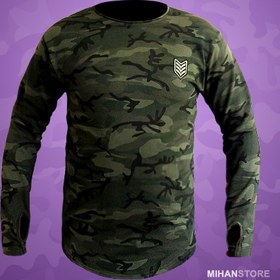 تصویر بلوز مردانه طرح ارتشی ا Men Camouflage Sleeve Shirts Men Camouflage Sleeve Shirts