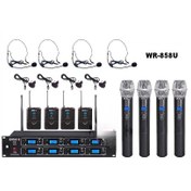 تصویر میکروفون بی سیم 8 کانال بیسکو WR-858U