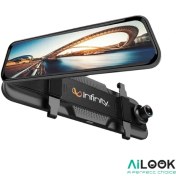 تصویر دوربین ثبت وقایع خودرو اینفینیتی دو دوربین وای‌فای‌دار 